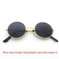 thumbnail image 4 of Gafas de sol redondas retro Gafas de sol para padrinos de boda Gafas de sol para espectáculos Gafas de gato, 4 of 6