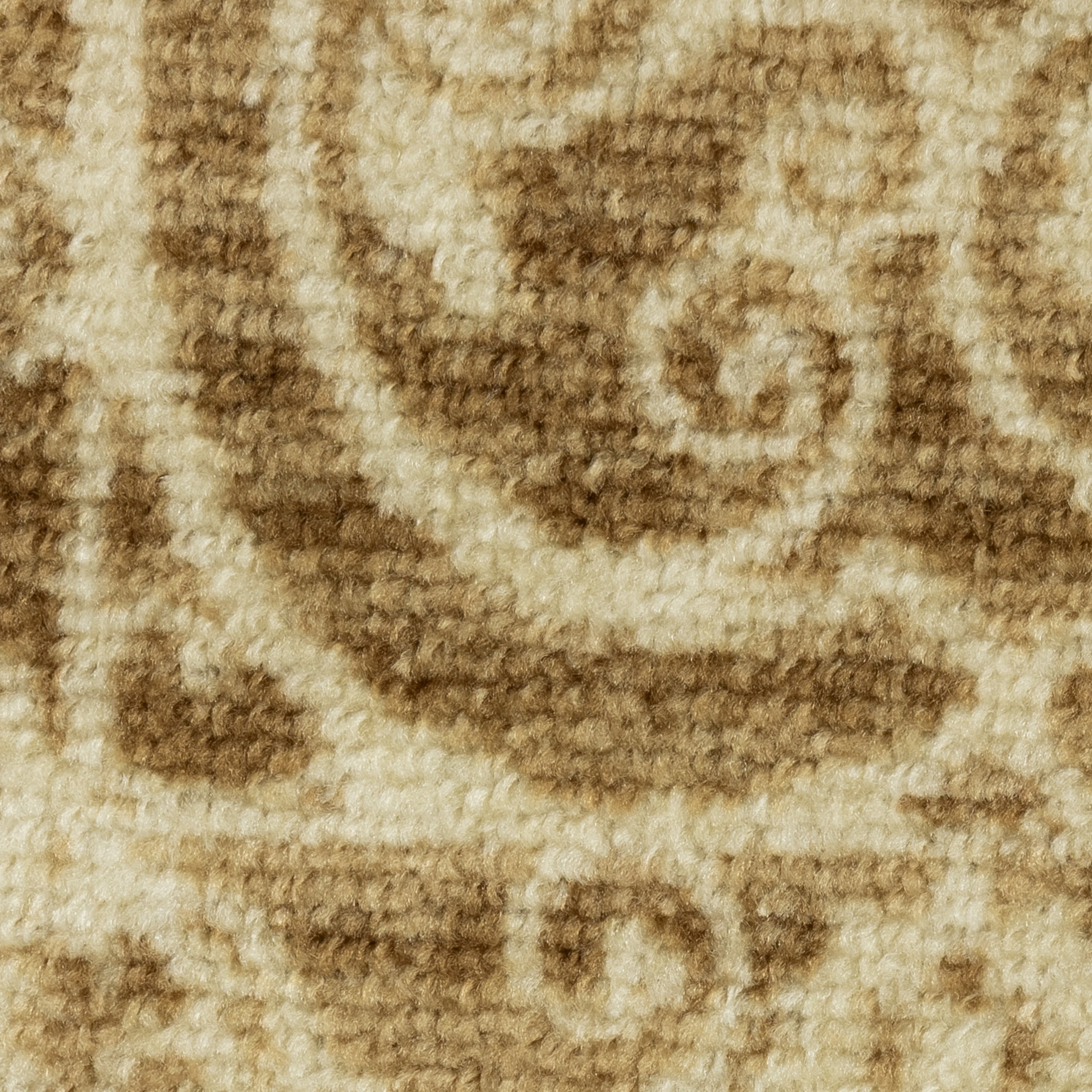 Maples Rugs Pelham Medallion Textured Beige Indoor Entryway Area Rug, 2'6" x 3'10"
