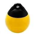thumbnail image 1 of Balle de Bateau en PVC Robuste, Ancre Ronde, Bouée de Quai, Pare-Chocs, Balle Gonflable, Protection, Amarrage Marin, Jaune, 1 of 6
