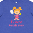 thumbnail image 4 of Inktastic Future Tennis Star Girl Youth T-Shirt, 4 of 5