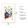 thumbnail image 2 of Violet - From an Original Color Lithograph by Wassily (Vasily) Kandinsky c.1923 - Master Art Print (Unframed) 13in x 19in, 2 of 4