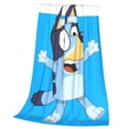 thumbnail image 7 of Lsque Bluey Pattern Fuzzy Fleece Throw Blanket Extra Large,Super Soft,Fluffy and Warm Blankets for Couch,Bed,All Season Use (60"x50"), 7 of 7