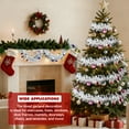 thumbnail image 4 of 5PACK 10Feet Sliver Christmas Tinsel Garland with Colorful Polka Dots Metallic Tinsel Twist Garland Glittering Decoration for Christmas Tree Wedding Summer Luau Birthday Party Indoor Hanging Home, 4 of 7