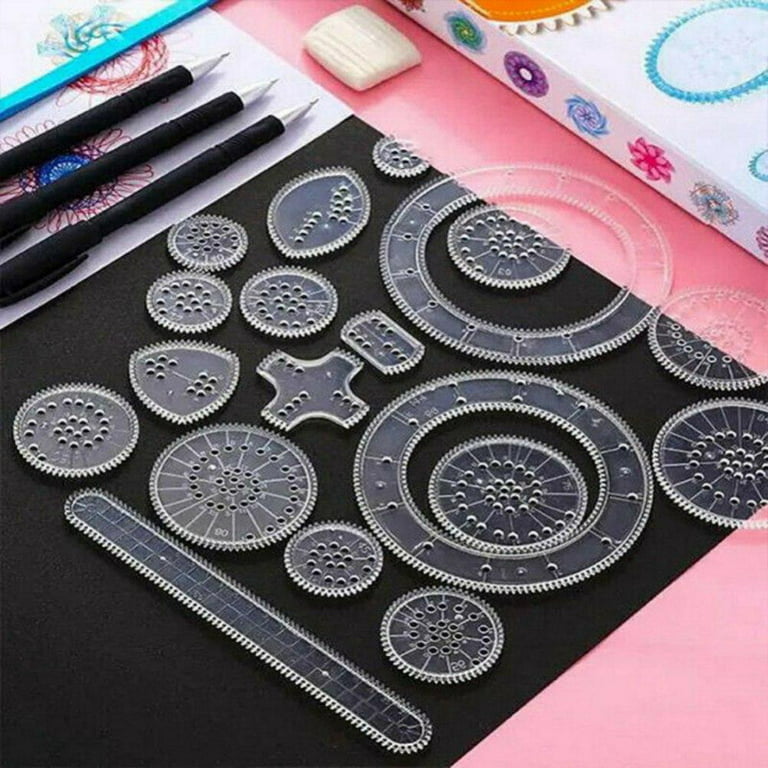 Krypton Presents Large Scale Spirograph Drawing Set Creative