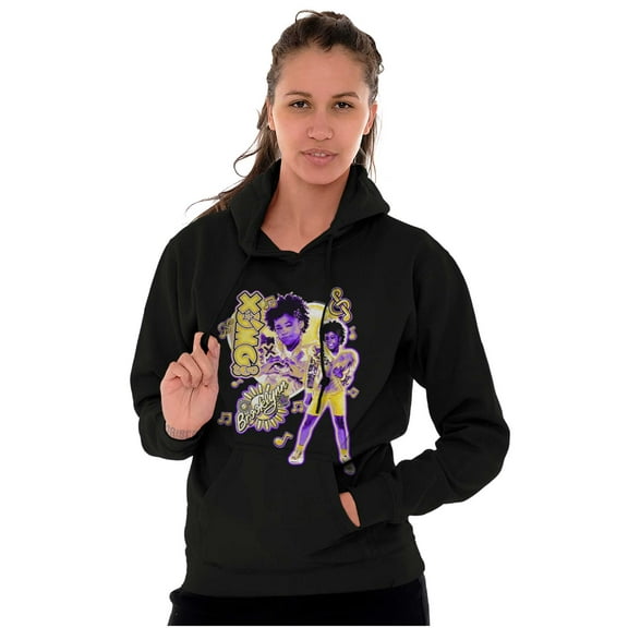 XOMG POP Music Fan Heart Brooklynn Women Plus Size Hoodie Brisco Brands 2X