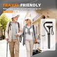 thumbnail image 6 of BeneCane Adjustable Walking Cane with Offset Cushioned Handle, Lightweight Aluminum Mobility Aid with Stable Base for Men, Women and Seniors, 6 of 8