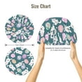 thumbnail image 5 of Pofeuu Cute Rabbit Easter Print Silk Bonnet for Sleeping, Satin Hair Bonnets, Soft Elastic Band Silk Sleep Cap, Hair Wrap, 5 of 6