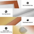 thumbnail image 6 of Burnt Orange Yellow Ombre Outdoor Rug for Patio/Deck/Porch, Non-Slip Large Area Rug 3 x 5 Ft, Contemporary Art Abstract Aesthetics Indoor Outdoor Rugs Washable Area Rugs, Camping Rug Carpet Runner, 6 of 8
