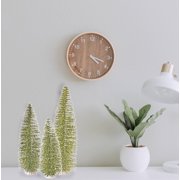 Raz Imports Happy Hollydays 18 Bottle Brush Tree, Set of 3