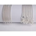 thumbnail image 3 of RSAMD Wholesale 5PCS 16-30" Fashion Jewelry Lot 925 Silver Flat Curb Chain Necklaces-24, 3 of 4
