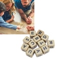 thumbnail image 1 of Juego De Cartas De Juego De Dados, Juego Creativo Educativo, Dados De Letras En Inglés, Diversión Compacta Multiusos Para Acampar, 1 of 7