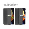 thumbnail image 4 of Case for Xiaomi Pad 5 Pro 12.4 inch 2022, Tri fold Slim Lightweight Hard Shell Smart Protective Cover with Multi-Angle Stand, Universal Stylus Pen, 4 of 7