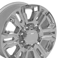 thumbnail image 5 of OE Wheels CV70A 20 Inch Rim Fits Sierra 2500/3500 Denali Style 8x165.1 20x8.5 Chrome - Hollander 5957 (1), 5 of 5
