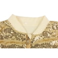 thumbnail image 5 of WOYY Sequin Jacket for Girls Glitter Long Sleeve Zip Up Sweatshirt Shiny Fashion Coat, 5 of 7