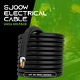 thumbnail image 2 of GearIT 14/3 14 AWG Portable Power Cable (25 Feet - 3 Conductor) SJOOW 300V 14 Gauge Electric Wire for Motor Leads, Portable lights, Battery Chargers, Stage Lights and Machinery -25ft Electrical Cord, 2 of 7
