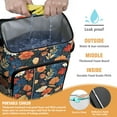 thumbnail image 2 of Travel Cooler Bag - Floral Pattern Camping Beer Cooler Backpack with Bottle Opener- Waterproof Insulated Picnic Backpacks - Cooler Bag for Beach, 2 of 6