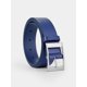 thumbnail image 1 of 2pcs Men Square Buckle Belt, 1 of 3