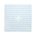 thumbnail image 1 of Advancent Alfombrilla de PVC para baño, alfombrillas antideslizantes con ventosa para suelo, puerta de ducha, alfombrillas cuadradas para Juegos de accesorios de baño Blanco, 1 of 6