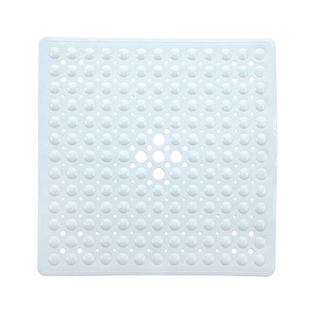 Alfombrilla de baño Bewildely PVC antideslizante 54x54 cm