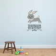 thumbnail image 1 of More You Read Animal Life Quote Cartoon Quotes Decors Wall Sticker Art Design Decal for Girls Boys Kids Room Bedroom Nursery Kindergarten Home Decor Stickers Wall Art Vinyl Decoration (30x27 inch), 1 of 2