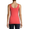 thumbnail image 3 of Time and Tru Women's Rib Tank Top, 3 of 6