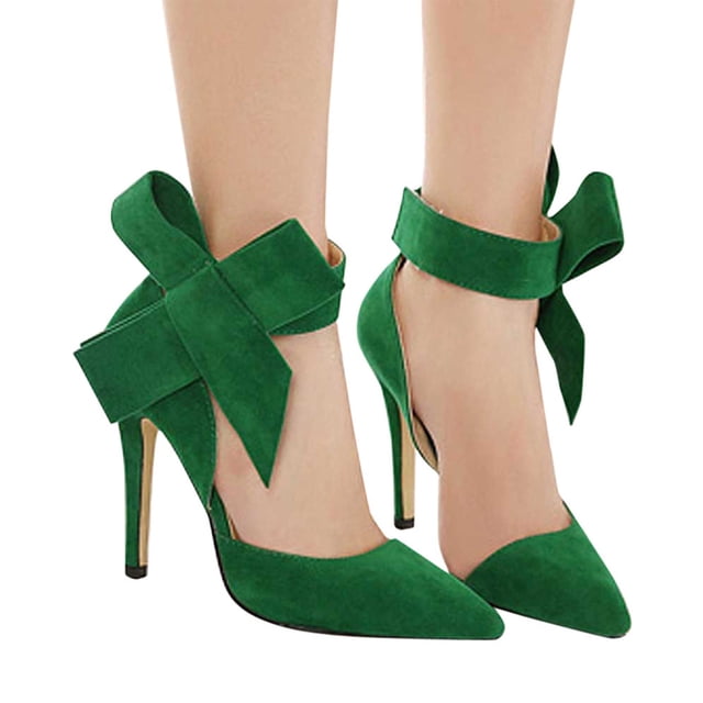 Zapatos de mujer, tacones de aguja de verano, tacones superaltos, exquisito estilo romano informal, sandalias sexis con correa en el tobillo y lazo aterciopelado Wmkox8yii hfjk2808