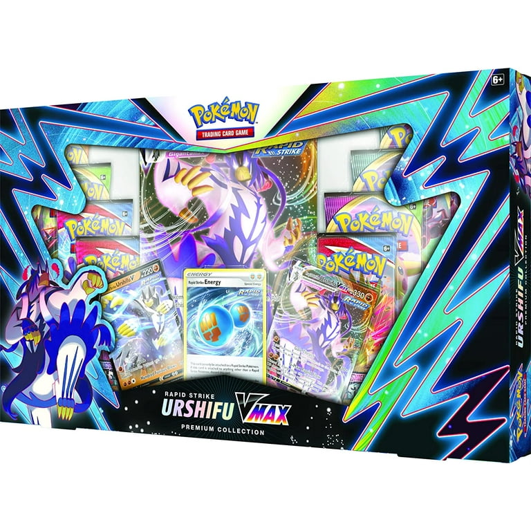 Pokemon Urshifu Rapid Strike Vmax Premium Box - Walmart.com Pokemon Urshifu Rapid Strike Vmax Premium Box - Walmart.com