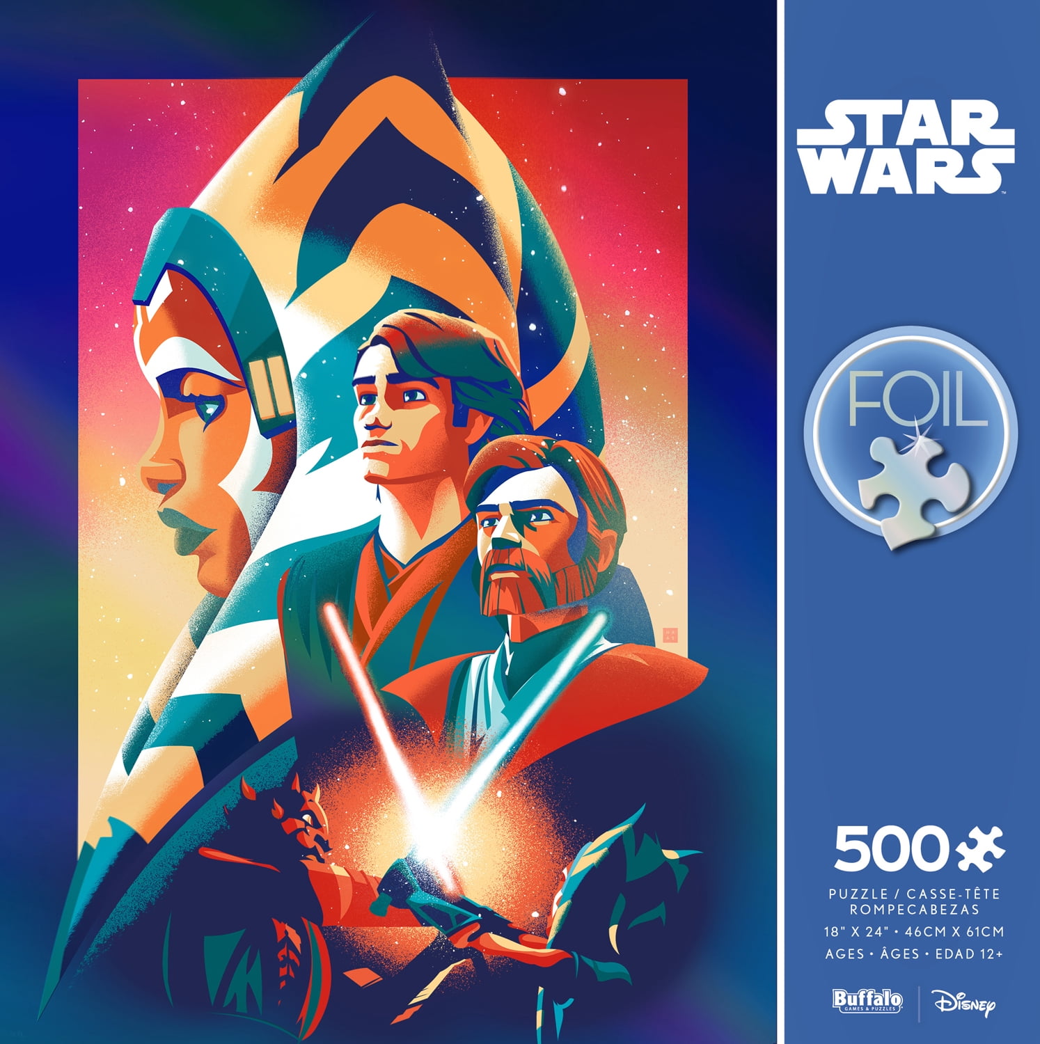 Ceaco Victory and Defeat, Star Wars 500 Piece Interlocking Jigsaw Puzzle