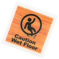 thumbnail image 3 of Wall Mounted Wet Floor Sign Lightweight Safety Indicator for Restaurants, Businesses & Public Areas Easy Install & High Visibility, 3 of 5