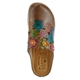 thumbnail image 3 of L’Artiste AUGI Hand-Painted Floral Leather Clog Wedge, 3 of 7