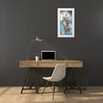 thumbnail image 3 of Manning, Ruane 9x14 White Modern Wood Framed Museum Art Print Titled - Reindeer and Friends, 3 of 4