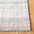 thumbnail image 3 of SAFAVIEH Marbella Belize Striped Area Rug, Red/Ivory, 6' x 6' Square, 3 of 8