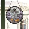 thumbnail image 3 of Cross Halloween Suncatchers for Windows, Stained Glass Window Hangings,Hand-Painted Glass Panel Perfect for Home Decorr, Stained Glass Ornament 2025, Holiday Decoration, Seasonal, 3 of 6