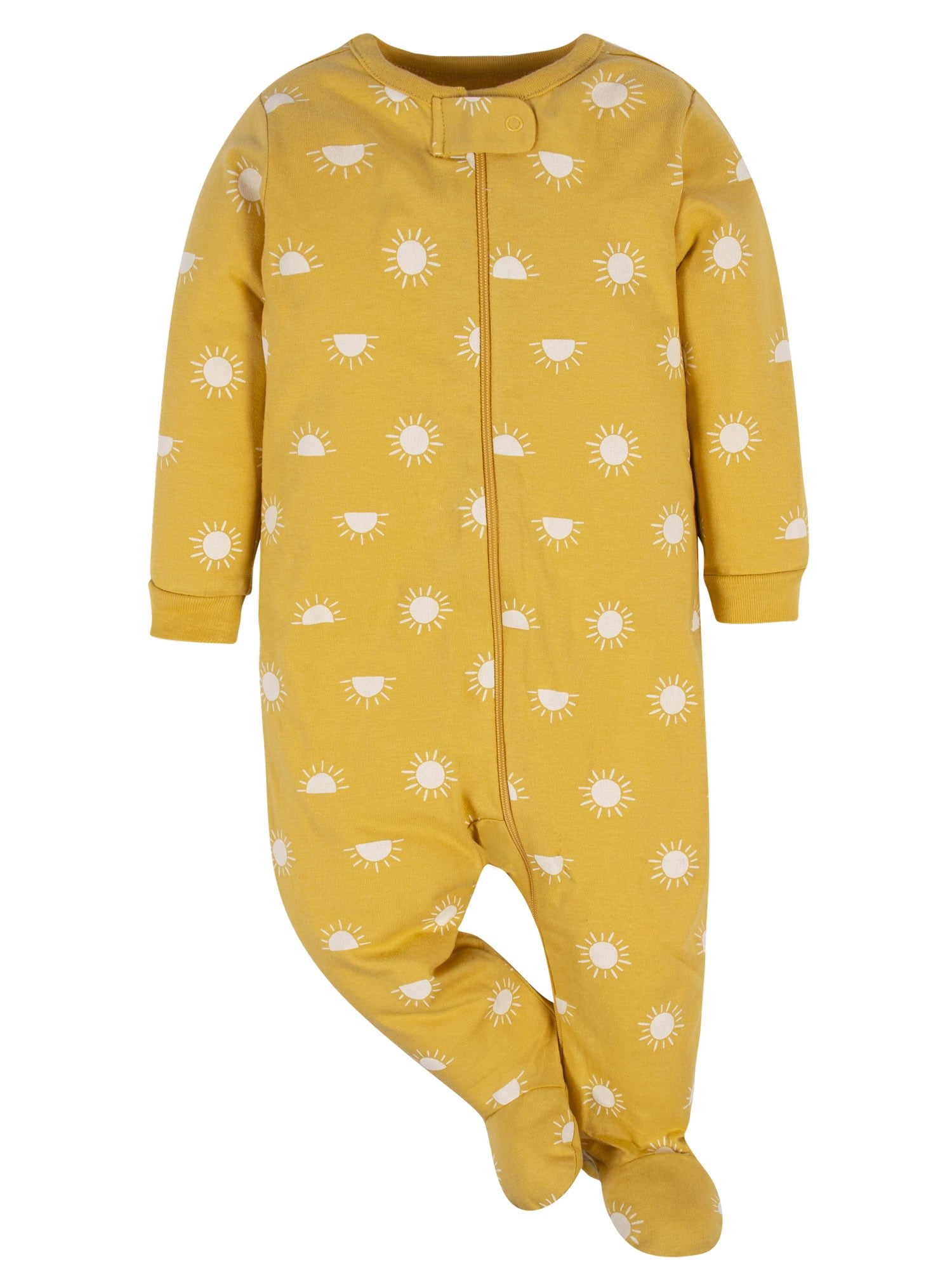 Gerber Baby Boy or Girl Gender Neutral Sleep 'n Play Footed Pajamas, 4-Pack