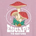 thumbnail image 3 of Instant Message - Escape to Nature - Blooming Mushrooms - Women's Racerback Tank Top, 3 of 6