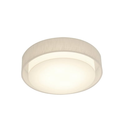 

Afx Saf2332lajud Sanibel 23 Wide Commercial Led Flush Mount Ceiling Fixture - White /