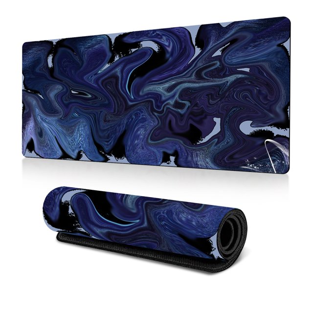 Alfombrilla de ratón grande para juegos, 900 x 400 mm, diseño de camuflaje morado, para chica, regalo, dibujos animados abstractos, XXL, para ordenador, PC, gamer, alfombrilla de ratón para escri