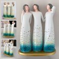 thumbnail image 4 of By My Side Sculpted Hand Painted Home Decoration Figure Resin Desktop Ornament, 4 of 10