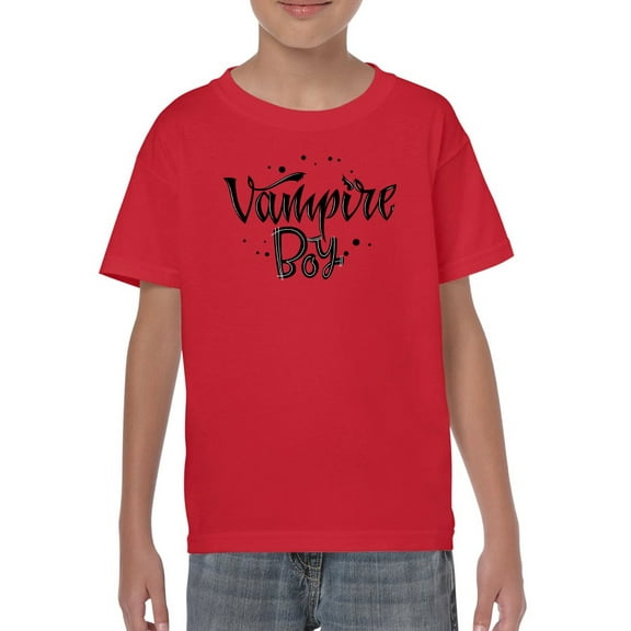 Vampire Boy T-Shirt Juniors -Image by Shutterstock,  x-Small