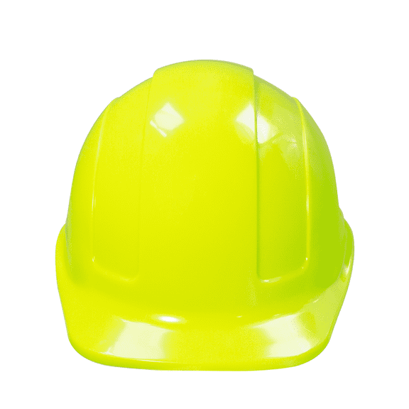 JORESTECH Safety Hard Hat with Front Brim and 4-Point Suspension, HHAT-01 (Lime)