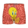 thumbnail image 5 of Looney Tunes Tweety Mens Boxer Briefs Active Stretch Breathable Underwear, Comfortable Gym Boxer Briefs, 5 of 7