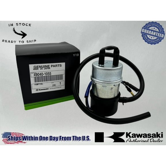 Kawasaki Genuine OEM Authentic Fuel Pump 49040-1055