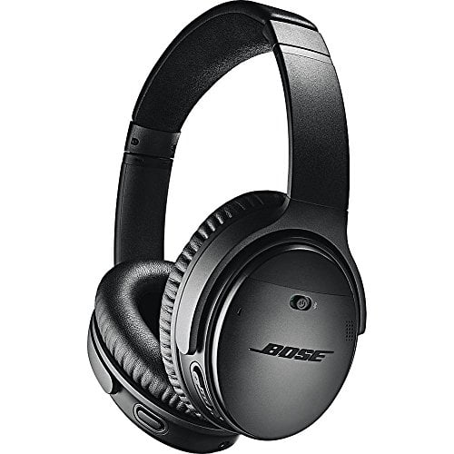 Bose QuietComfort 35 (Serie II) Auriculares inalámbricos con cancelación de ruido, color negro (renovado)