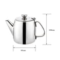 thumbnail image 3 of 500ml Stainless Teapot Cold Water Kettle Juice Jug Restaurant Supply, 3 of 7