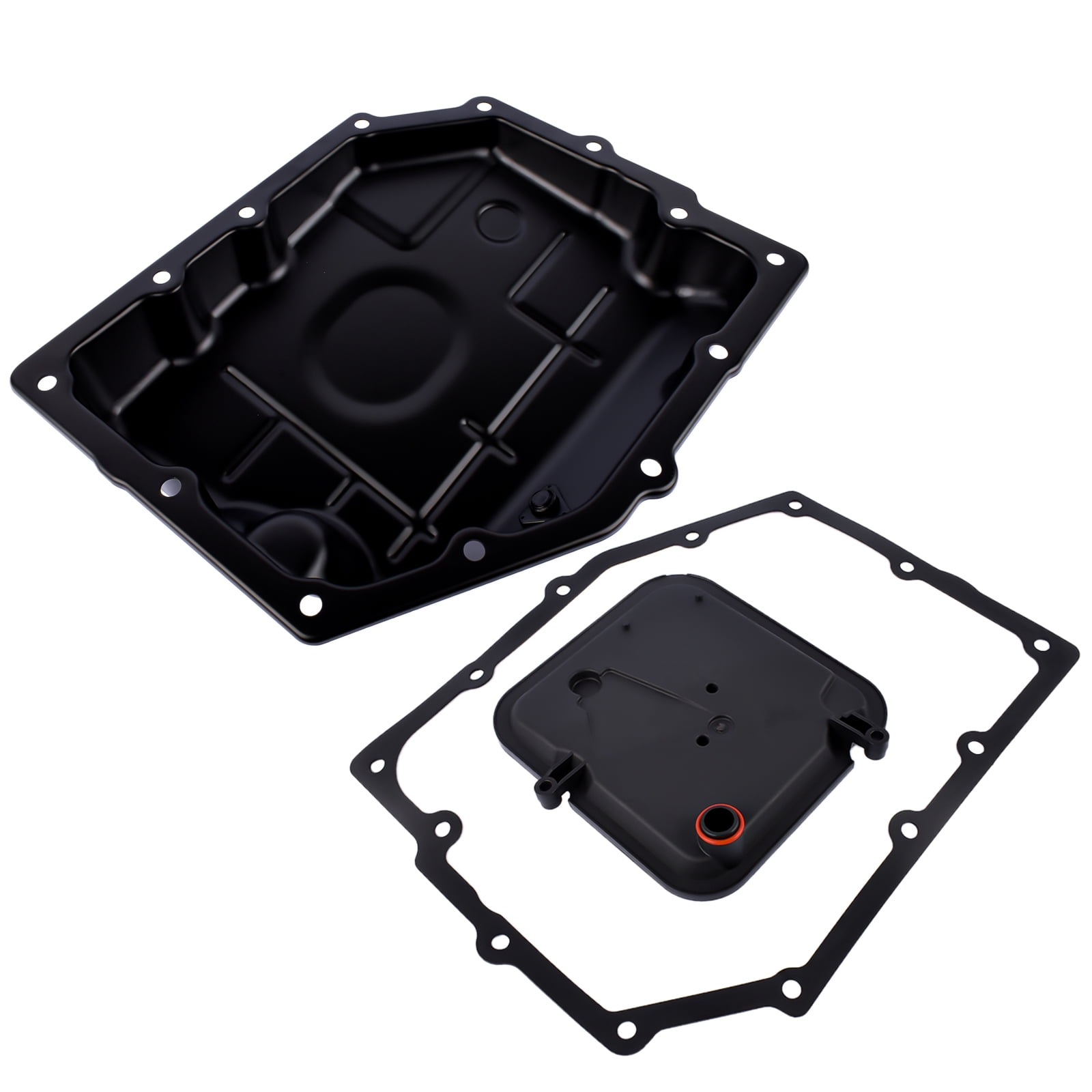 GELUOXI Transmission Oil Pan + Oil Filter +Gasket for Jeep Chrysler Dodge Ram Mitsubishi 52852912AC