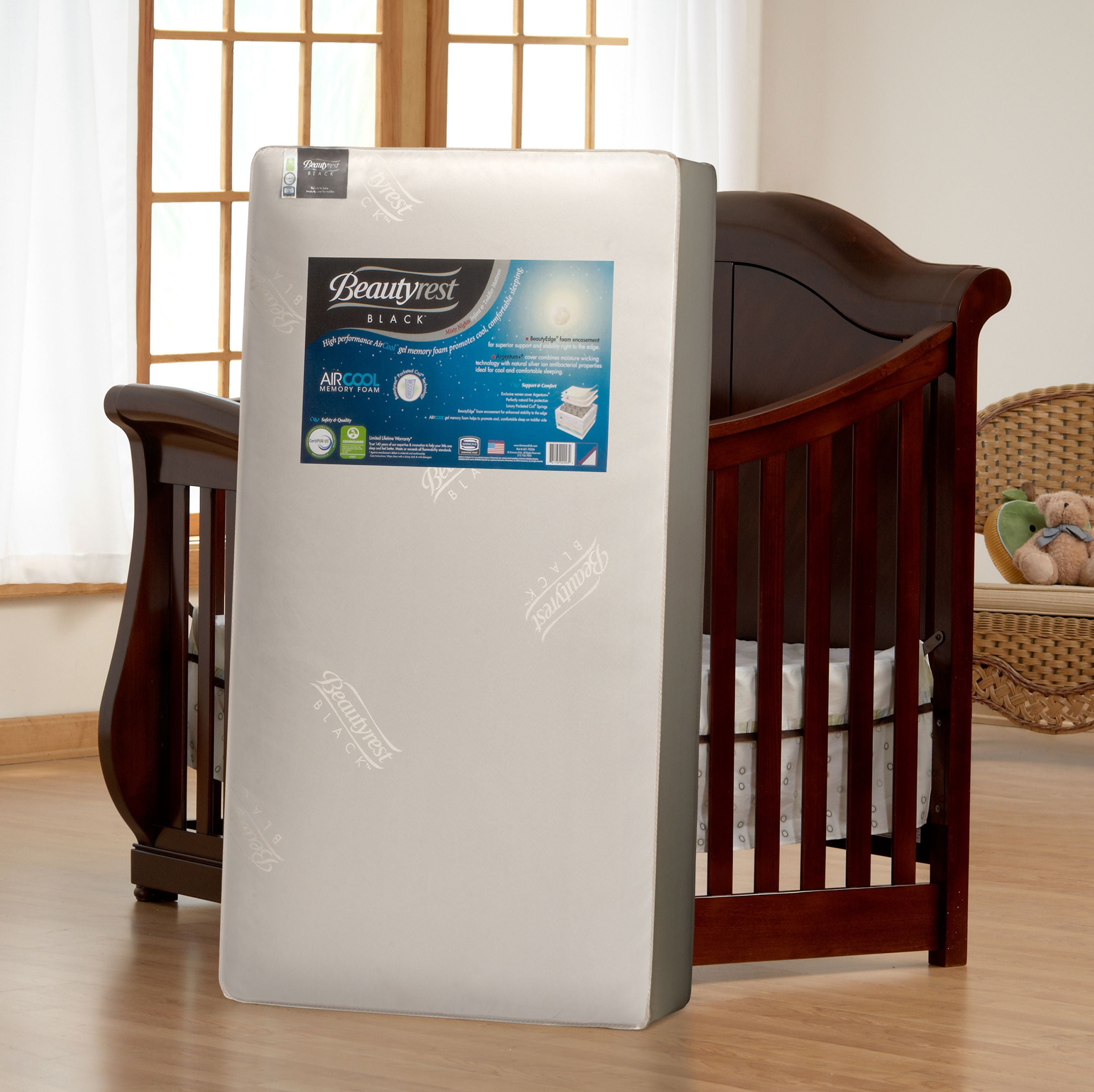 beautyrest black toddler mattress