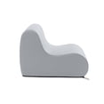 thumbnail image 6 of Jaxx Midtown Small Classroom Soft Foam Chair - Premium Vinyl Cover, Submarine Grey, 6 of 7