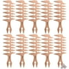 Pack of 10 BaBylissPRO Barberology Wide Tooth Styling Comb - Rose Gold