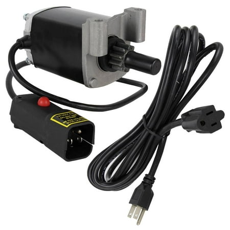 - NEW 120 VOLT 10 TOOTH CCW STARTER MOTOR FITS PROPANE BUFFERS 17HP ENGINE 21163-7012