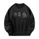 thumbnail image 1 of Sudadera para mujer con cuello redondo, sudadera holgada, camisa estampada, jersey informal L, 1 of 8